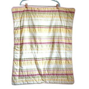 Croscill Home Juliana Reversible Comforter Pillow Sham Set Full Size Yellow